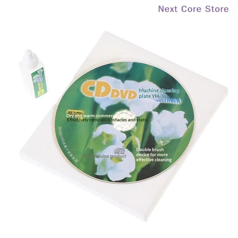 Wet & Dry CD DVD VCD Player Lens Cleaner Disc Kit Lens Cleaner Kit HIP