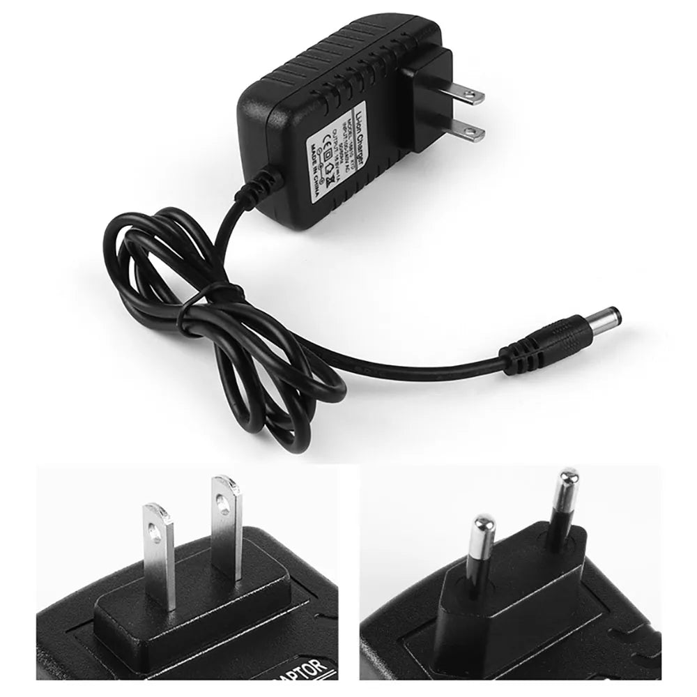 12.6V 2A Lithium Battery Charger – DC 5.5x2.1mm Wall Charger Lithium Battery Charger HIP