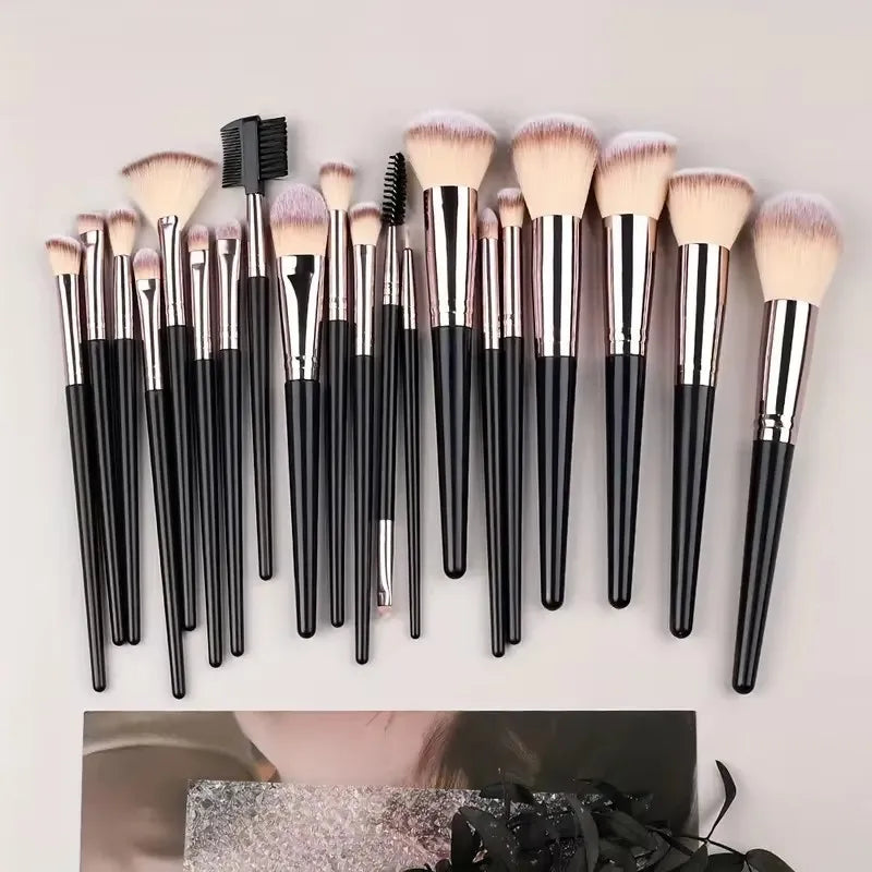 RUZOFO 3-15 Pc Soft Makeup Brush Set – Professional Beauty Kit Makeup Brush Set HIP