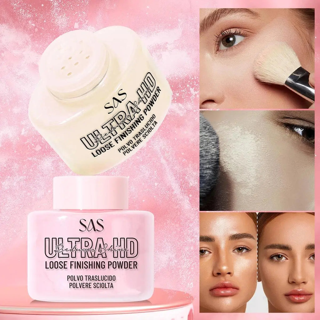 USHAS Matte Loose Setting Powder – Oil Control & Pore Blur Loose Setting Powder HIP