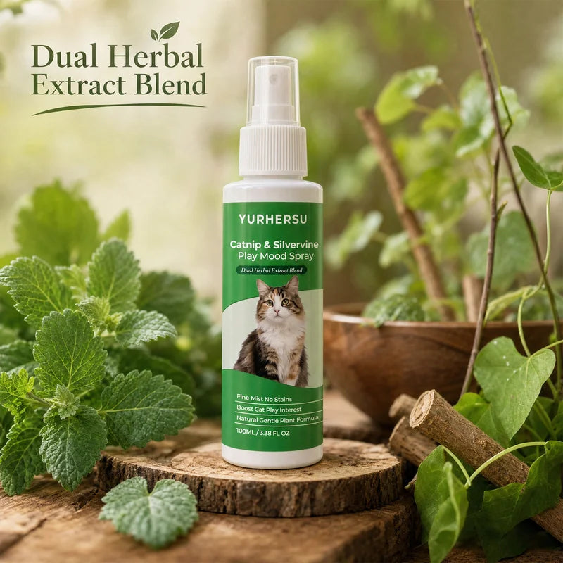 Catnip Spray for Cats & Dogs – Liquid Catnip Attractant Pet Catnip Spray HIP