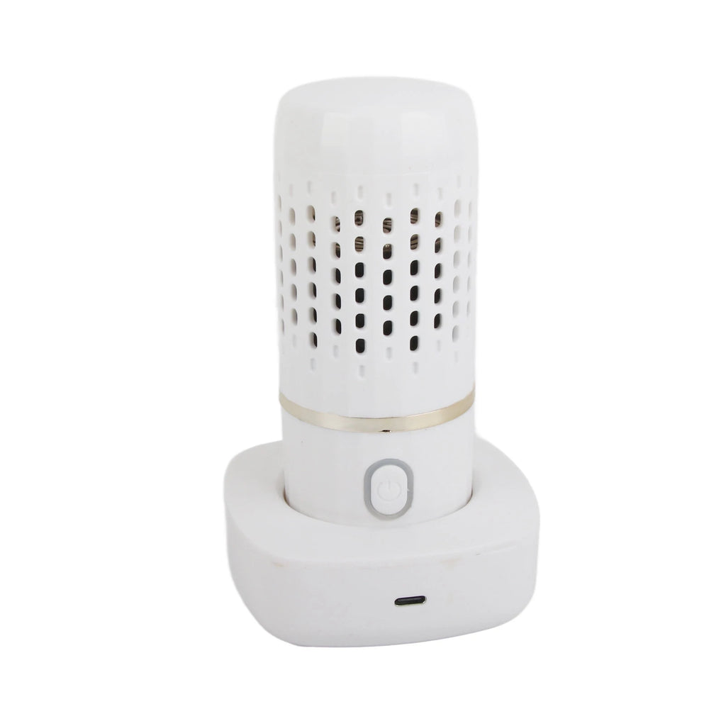 Vegetable Washing Machine Multifunction Wireless USB Charging Auto Capsule Fruit Purifier for Kitchen Vegetable Washing Machine HIP WHITE