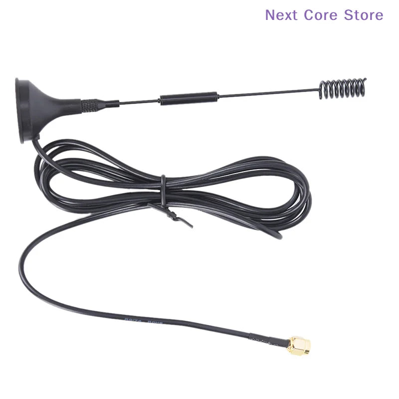 12 dBi 433MHz Half-Wave Dipole Antenna – SMA Male Magnetic Base RF Dipole Antenna HIP