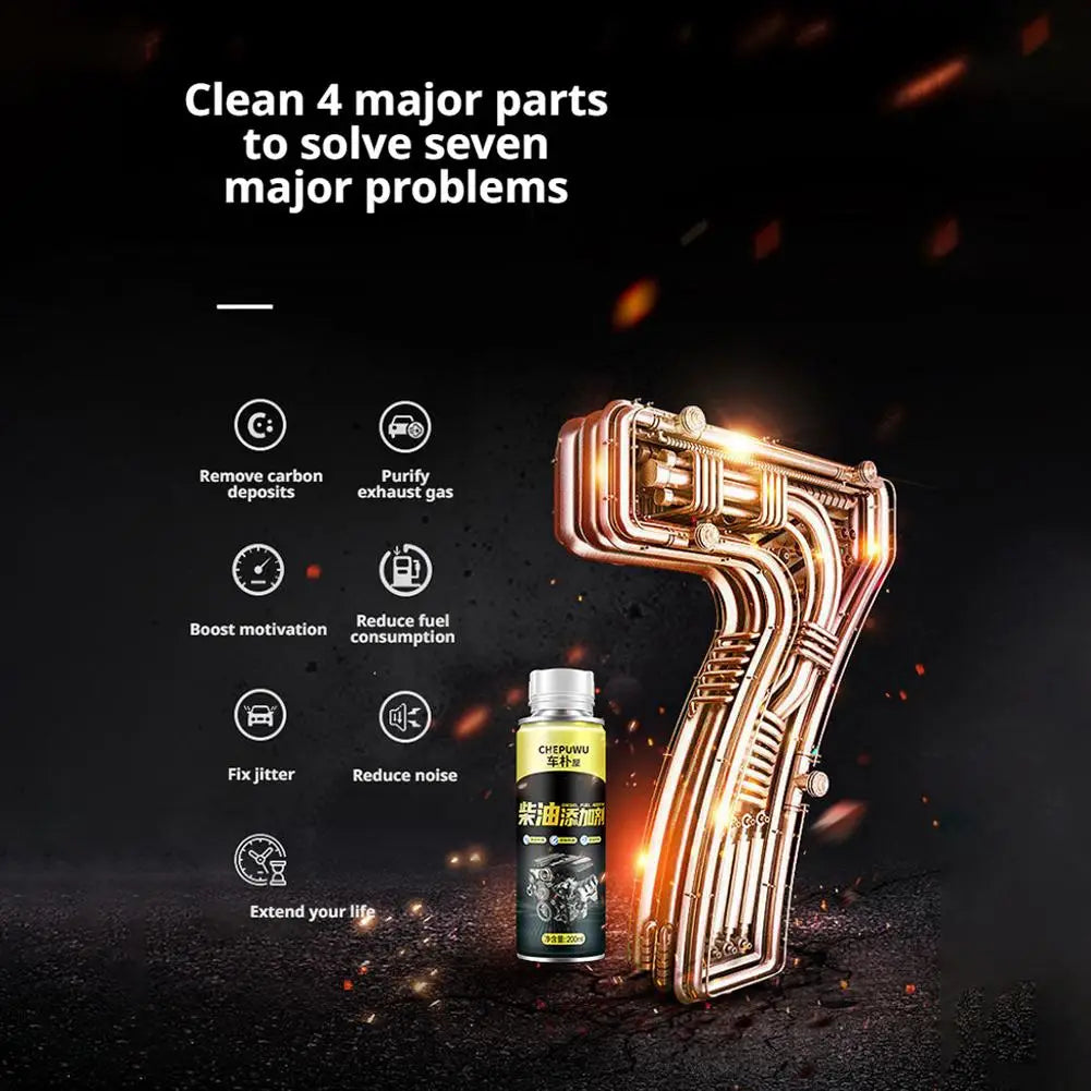 Diesel Car Special Carbon Removal Net Exhaust Cleaner Power Enhancement Clean Carbon Additive Diesel Additive Diesel HIP