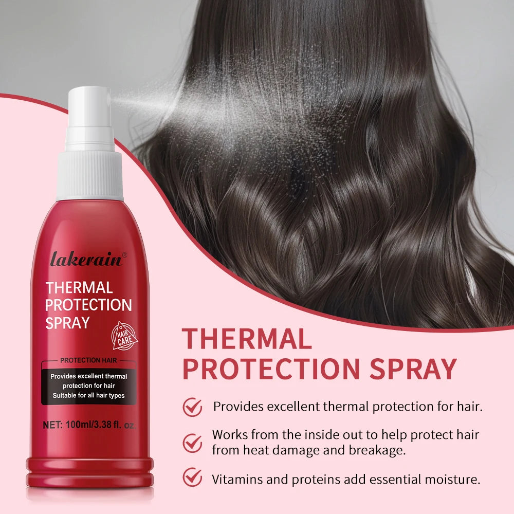 Damage Hair Moisturizing Treatment Repair Conditioner 100ml New Heat Protectant Spray Thermal and UV Protection Serum Hair Care HIP