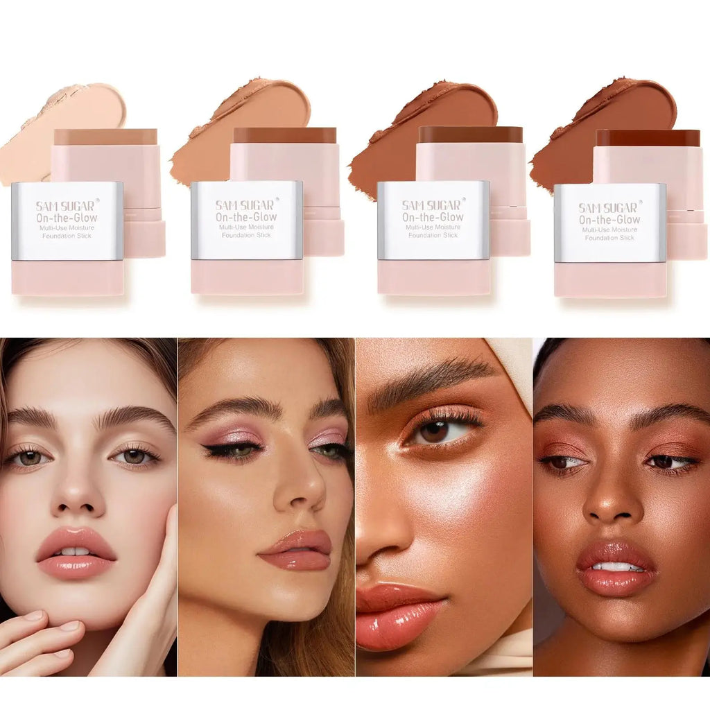 SAM SUGAR Oil Control Foundation Stick – Waterproof Concealer Foundation Stick HIP