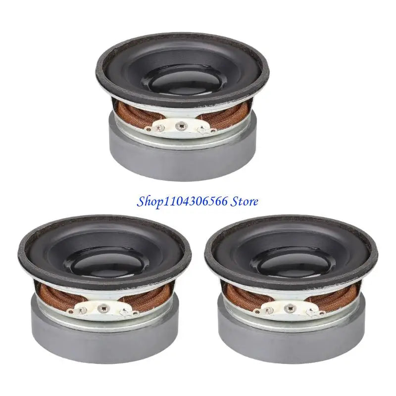 5W 4Ohm 2.25" Full-Range Round Replacement Loudspeaker Replacement Speaker Driver HIP 3pcs CN