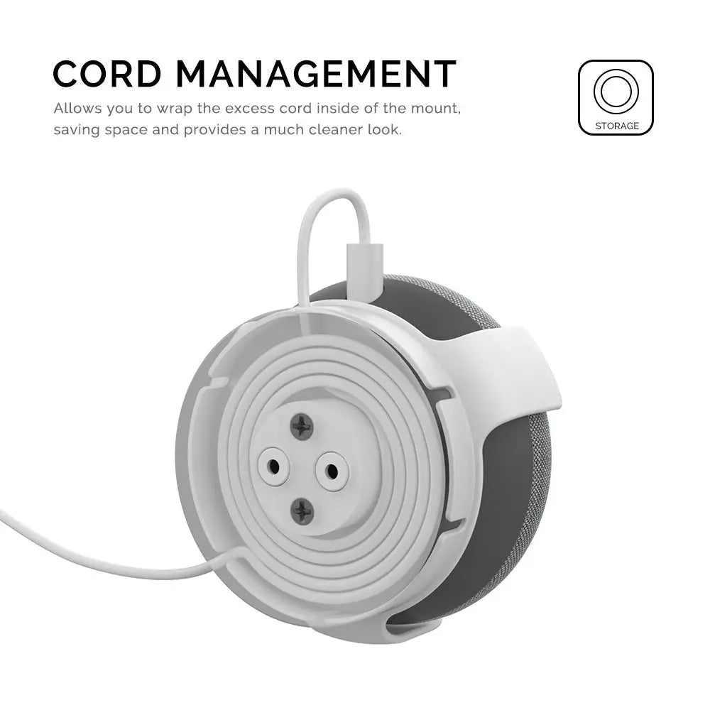 Wall Mount Holder Bracket Stand for Google Home Mini Speaker Wall Mount HIP