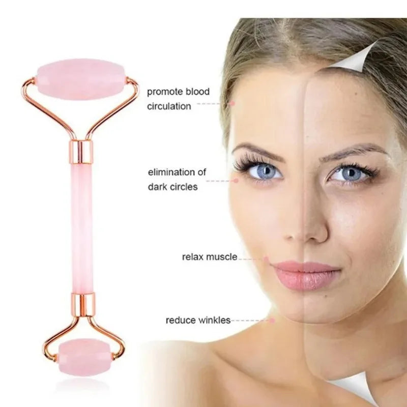 Resin Gua Sha Facial Massager & Roller Set – Skin Care Gua Sha Roller Set HIP