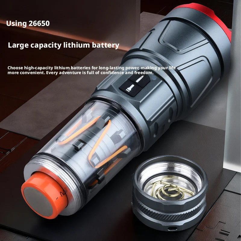 ESMARTER LED USB Rechargeable Flashlight – Waterproof Torch LED Flashlight HIP