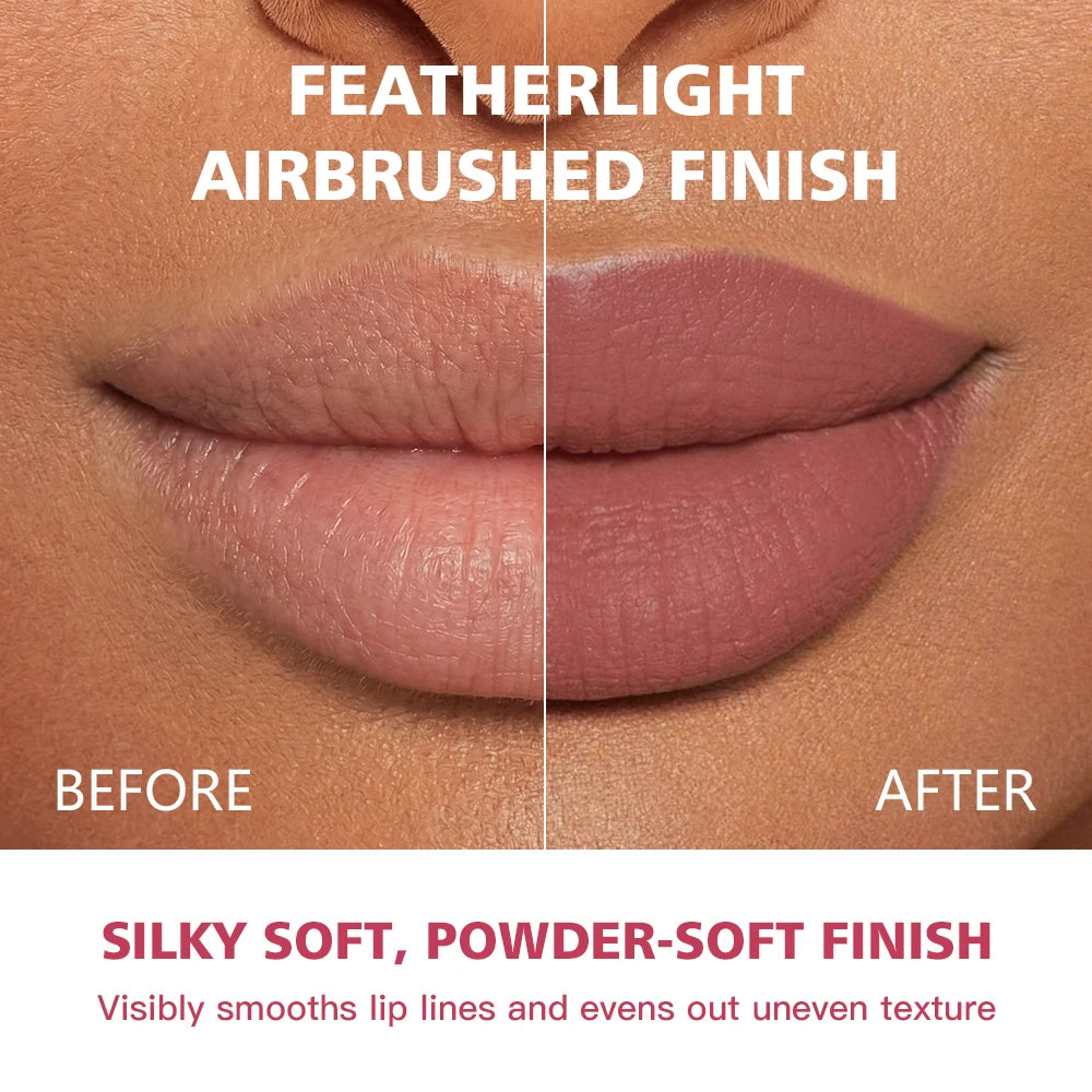 Matte Lip Stain Tint 2‑in‑1 Lip & Cheek Blush Cream Lip Stain Lasting Long Lasting Waterproof Non-sticky Velvet Lip Gloss Makeup HIP