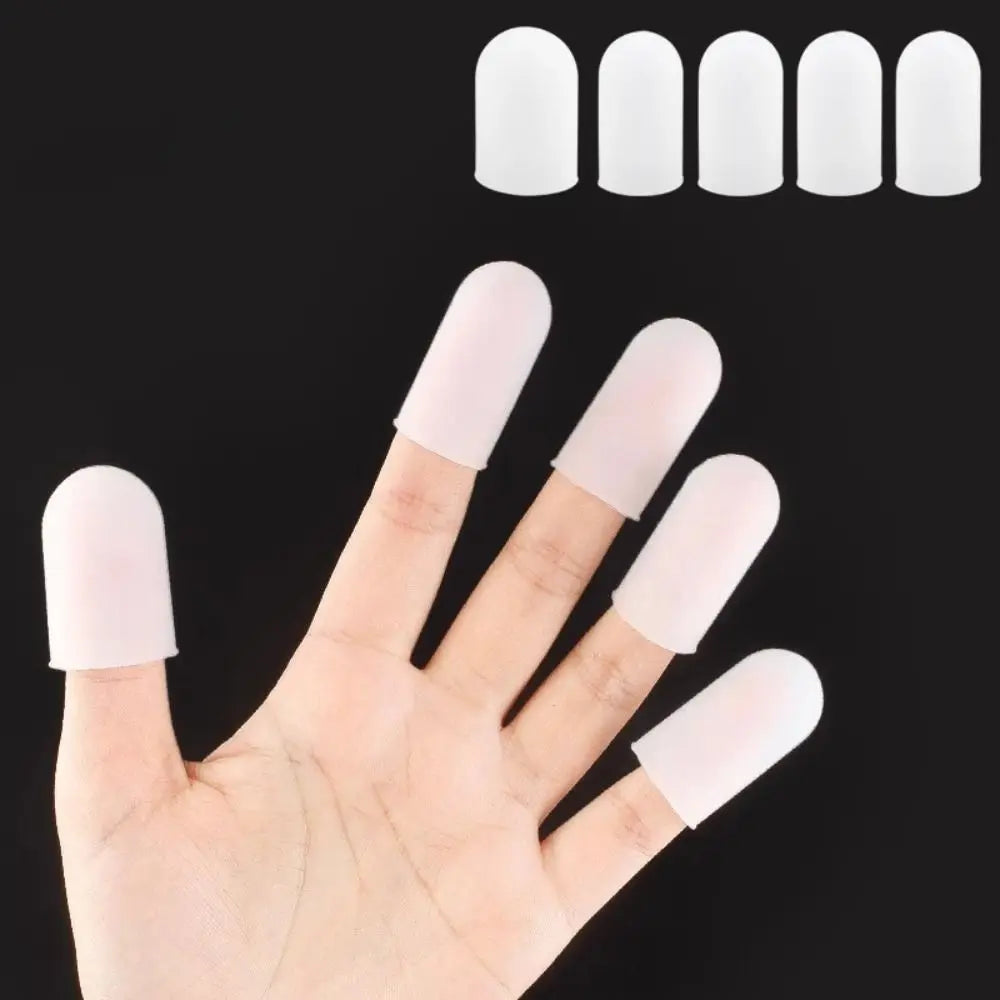 Silicone Finger Protectors – Heat Resistant & Anti-Slip 5/10 Pcs Finger Protector Sleeves HIP