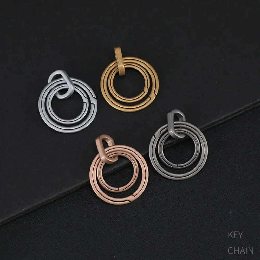 Titanium TC4 Key Ring – Lightweight Durable Keychain Titanium Key Ring HIP
