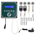 Automatic Chicken Coop Door Controller 100 To 240V Programmable Timer Electric Chicken Door Actuator Motor Set for Farm HIP EU Plug
