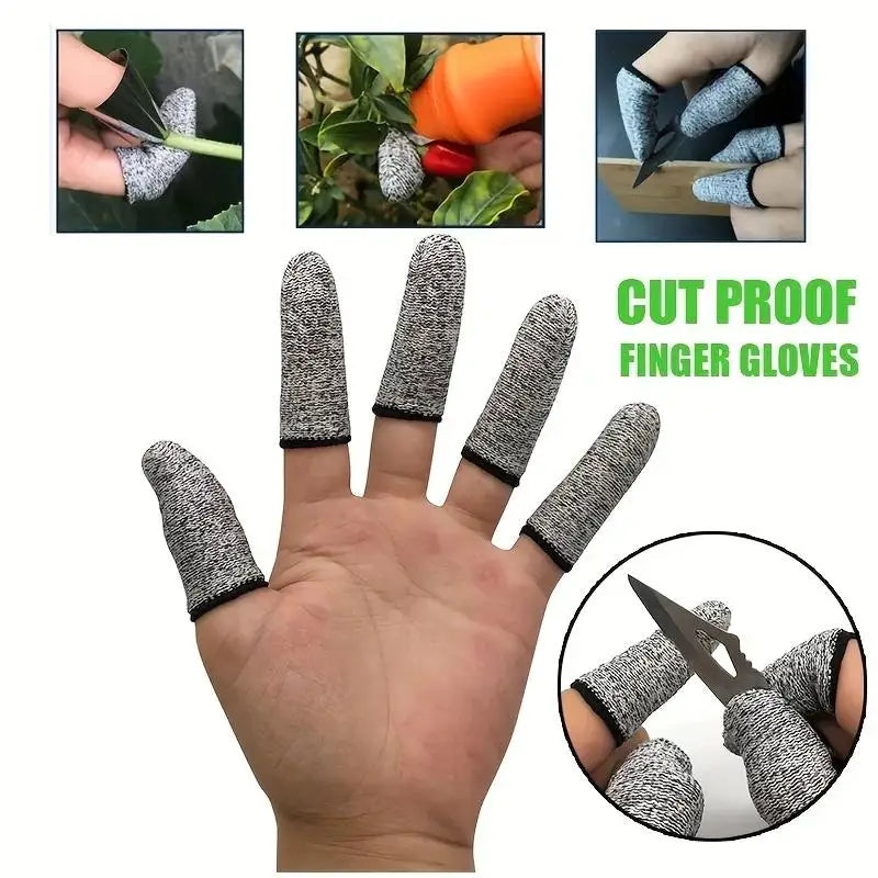 5 Pairs Anti-Cut Finger Cots – Thumb Protectors for Crafting Finger Cot Protectors HIP