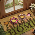 American Floral Anti-Slip Entrance Mat – Kitchen & Hallway Anti-Slip Floor Mat HIP 3 50x80cm-Felt