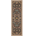 Hallway Carpet Runner Rug – Anti-Slip Machine Washable Retro Floral Hallway Runner Rug HIP GU5685-YZ 50x160cm