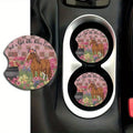 2-Pack Pony Acrylic Car Cup Holder Coasters – Waterproof Car Cup Coasters HIP 1 Other