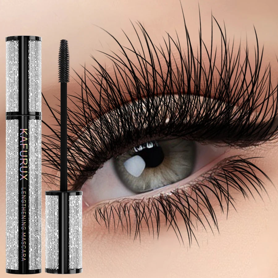 1PC 5D Black Lengthening Mascara Eyelashes Extension Eye Lashes Brush Beauty Korean Makeup Long-wearing Cosmetic Gift Waterproof HIP