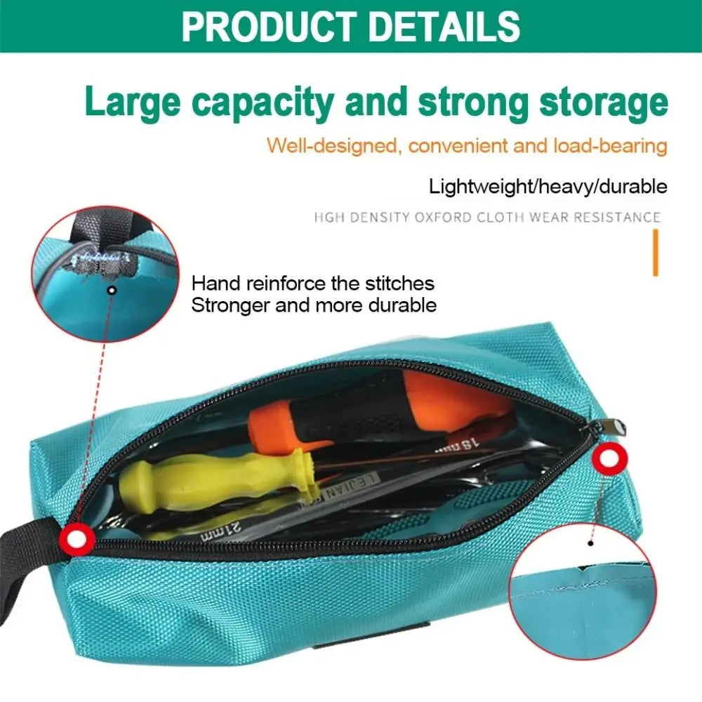 1680D Oxford Tool Bag – Waterproof Drill Bit Organizer Pouch Tool Organizer Bag HIP