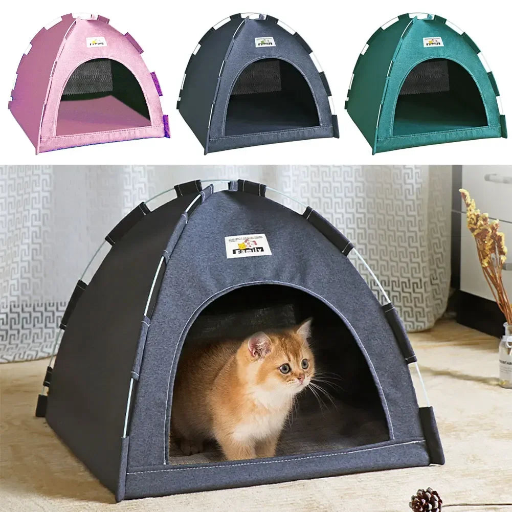 Cat Sleep House Pet Cat Tent Cave Hut For Kitten Puppy Playpen Cage Basket Cat Nesk Kennel Small Dog House Bed Chihuahua HIP