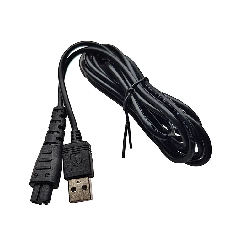 2m USB Charging Cable for Remington Shaver – 5V Replacement USB Shaver Charging Cable HIP