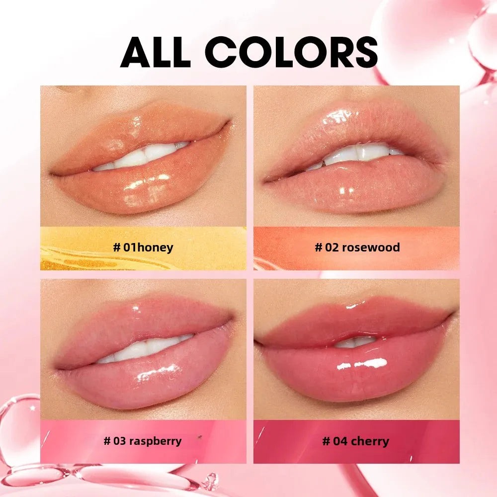 O.TWO.O Lip Oil Gloss Plumper – Moisturizing, Non-Sticky Lip Oil Gloss HIP
