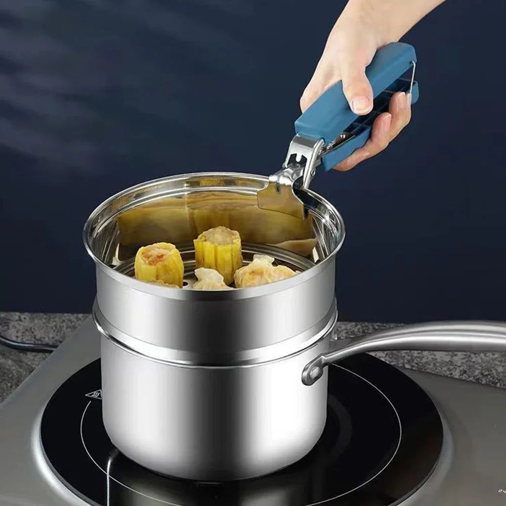 Kitchen Anti Scalding Clip Hot Plate Gripper Hot Bowl Gripper Clips For Cooking Baking Pressured Cooker Microwave Oven Air Fryer HIP