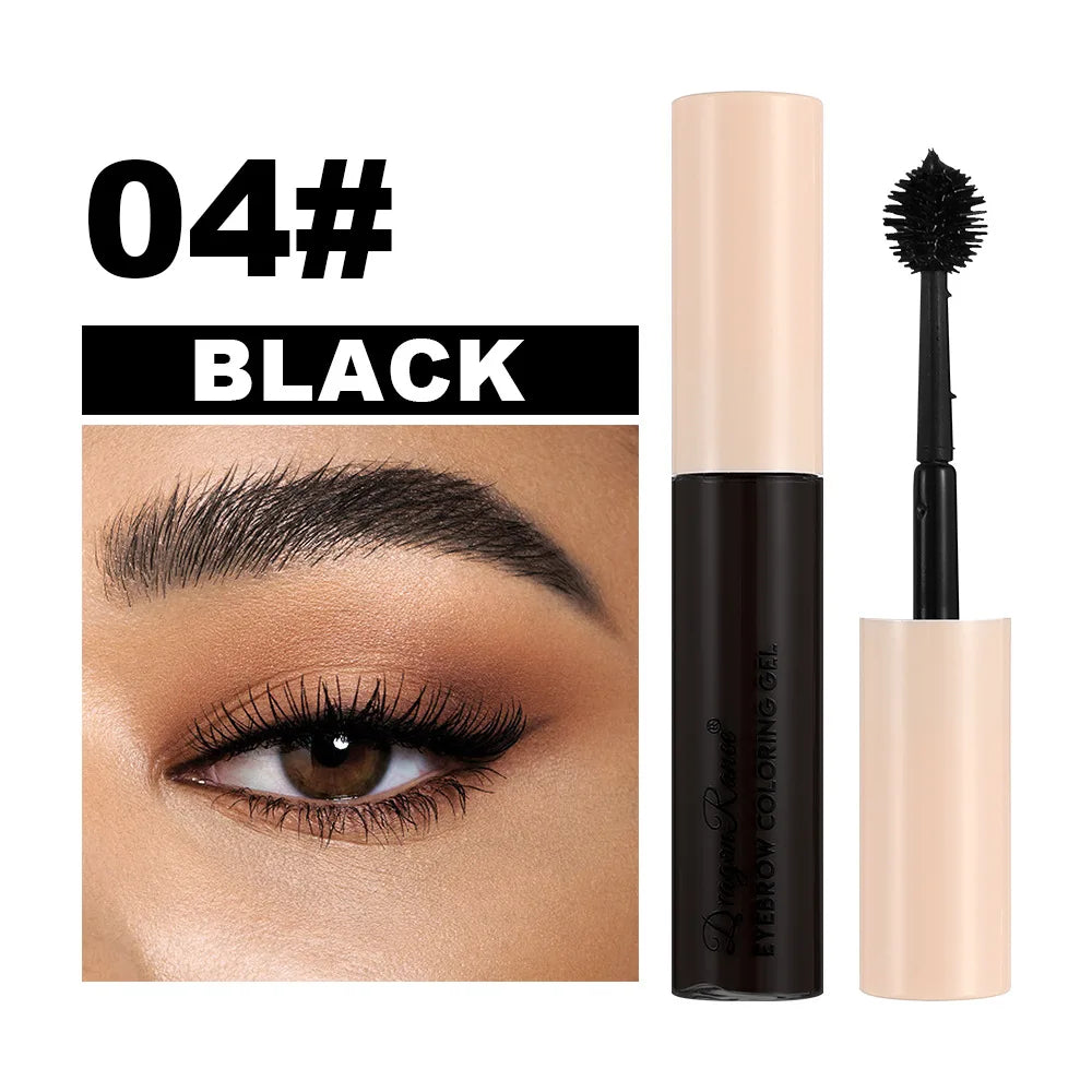 Dragon Ranee Waterproof Eyebrow Gel – Long-Lasting & Quick Dry Eyebrow Gel HIP 04 BLACK