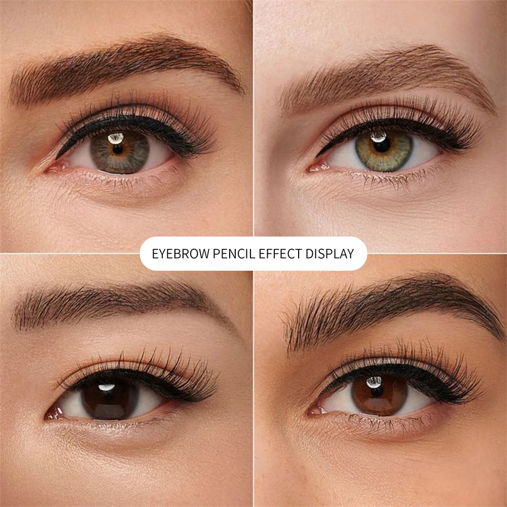 2 In 1 Deluxe Golden Strip Eyebrow Pencil Long-Lasting Waterproof for Precise Application Line Color Delicate Makeup HIP