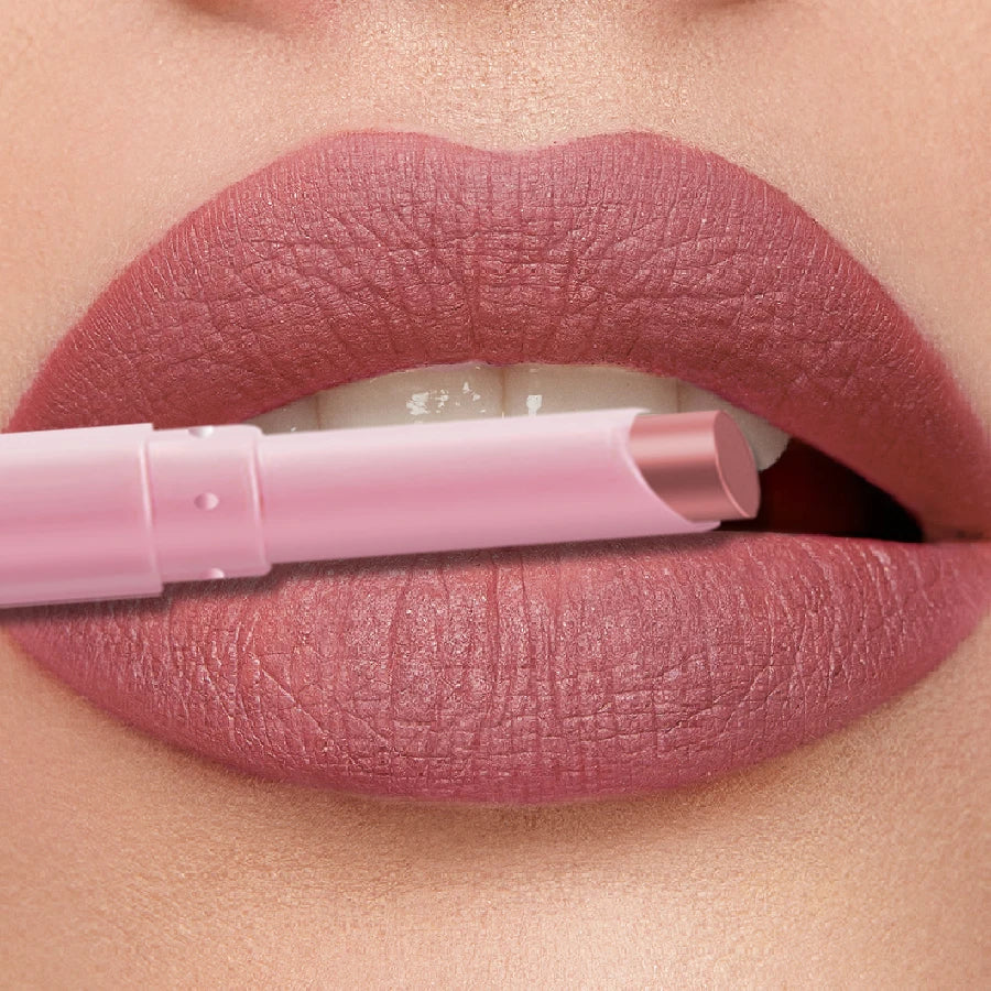 KAFURUX 15-Color Matte Waterproof Lip Liner Pencil | Long Lasting Lip Liner Pencil HIP 01