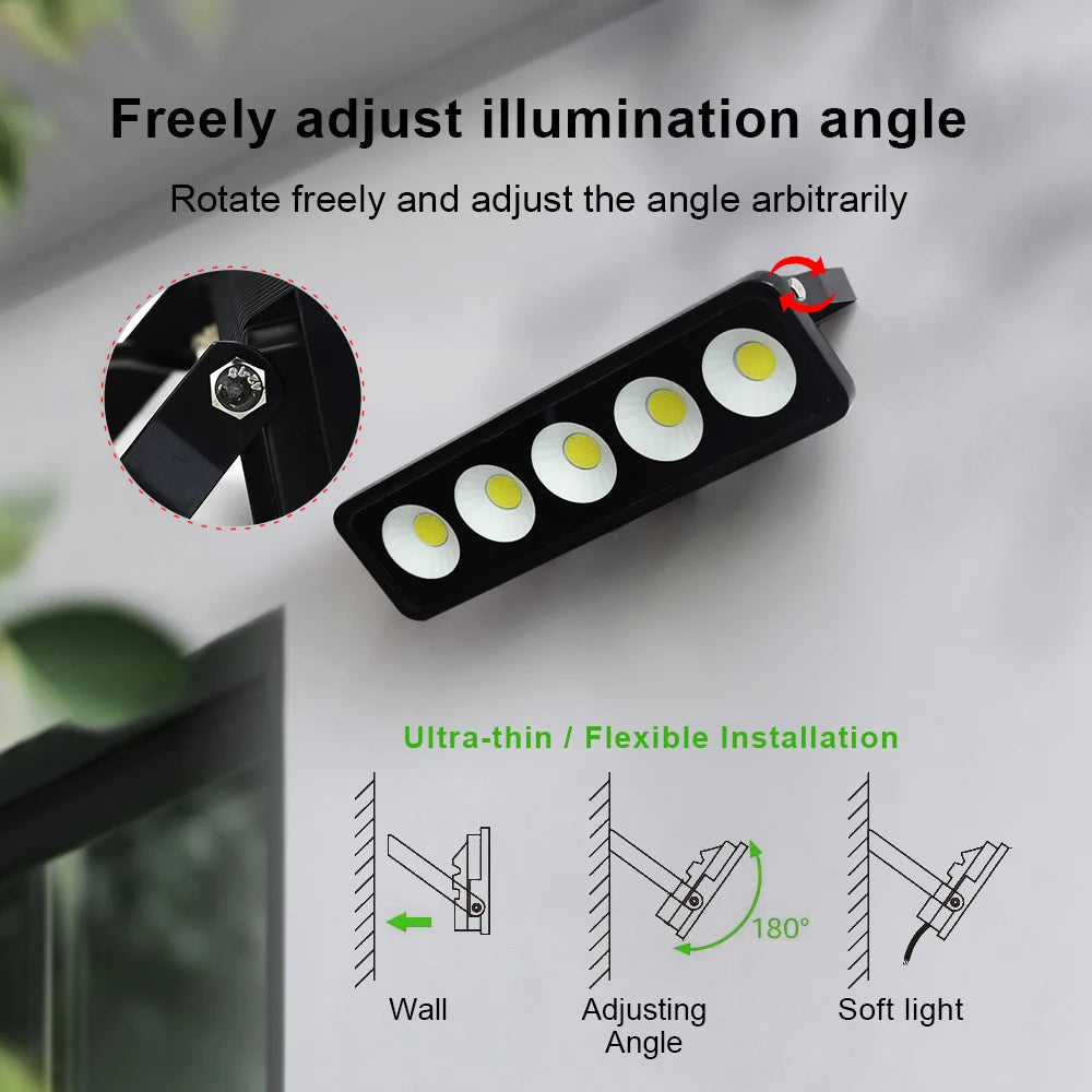 YNL 50W COB LED Flood Light IP65 Waterproof Outdoor Garden LED Flood Light HIP