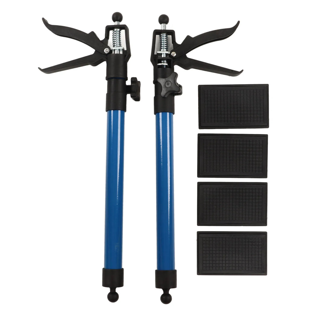2pcs Cabinet Telescopic Support Rod Robust Non Slip Hanging Cabinet Support Pole Extendable Easily Adjusting for Door Frame HIP A