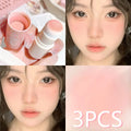 Cloud Soft Matte Blush Stick for a vibrant, brightening, natural bare makeup look, enhancing flawless skin tone HIP 03 triple
