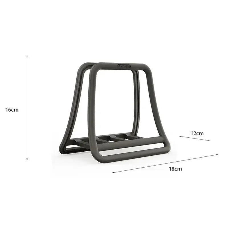 Foldable Vertical Laptop Stand for MacBook, iPad & Notebooks Laptop Stand HIP Black