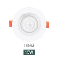 PIR Motion Sensor Spot LED Downlight 5W 10W 15W 20W Recessed Ceiling Lamp LED Spot Light For Entrance Hallway Stairs AC 85-265V HIP 15W Cold White