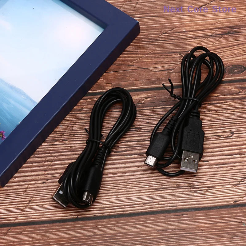 USB Charging Cable for Nintendo DS Lite – 1.2m Black USB Charging Cable HIP