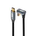 USB-C to USB-C U-Shape Cable PD 100W 10Gbps 4K@60Hz USB-C Cable HIP black 2m
