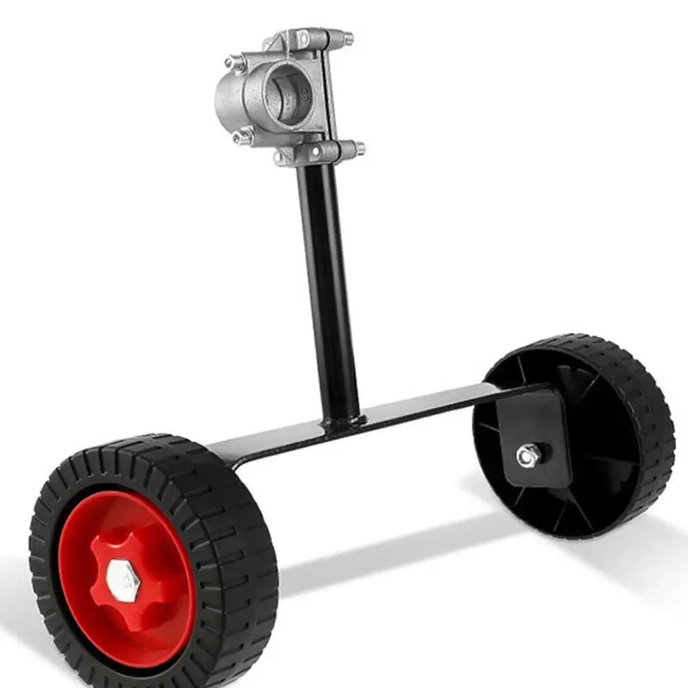 Lawn Mower Upgrade Support Wheel Kit Fits 26/28mm Tube Easy Lawn Care Auxiliary Wheel for Grass Cutter Garden Tool Accessory HIP