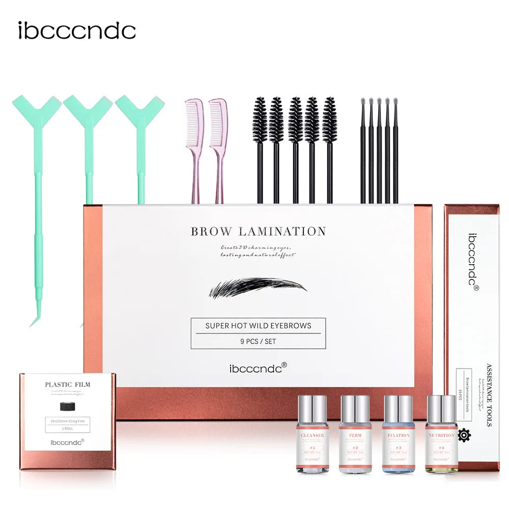 Professional Brow Lamination Kit – Eyebrow Perm & Styling Brow Lamination Kit HIP 1