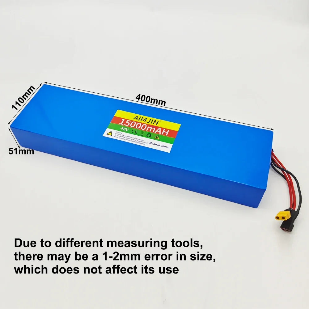48V 15Ah 13S4P Lithium-Ion Battery Pack for Citycoco Scooters Scooter Battery Pack HIP