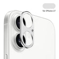 iPhone 17 16 Pro Max Air Metal Camera Lens Protector Bezel Camera Lens Protector HIP 17 Silver 1PC