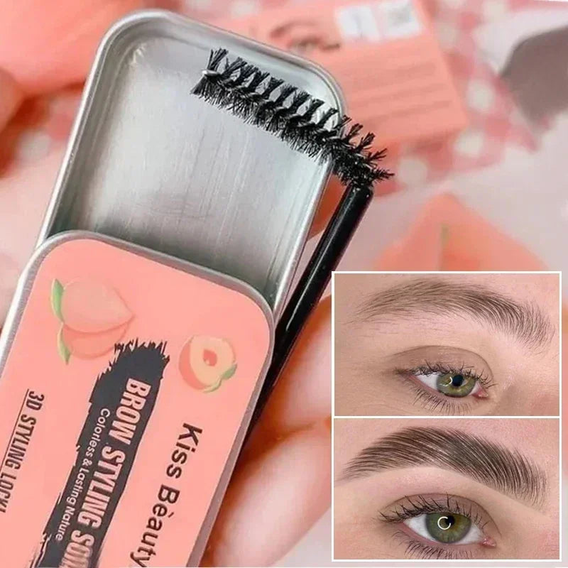 Colorless Transparent Eyebrow Gel Styling Soap Long-lasting Natural Refreshing Eyebrow Styling HIP