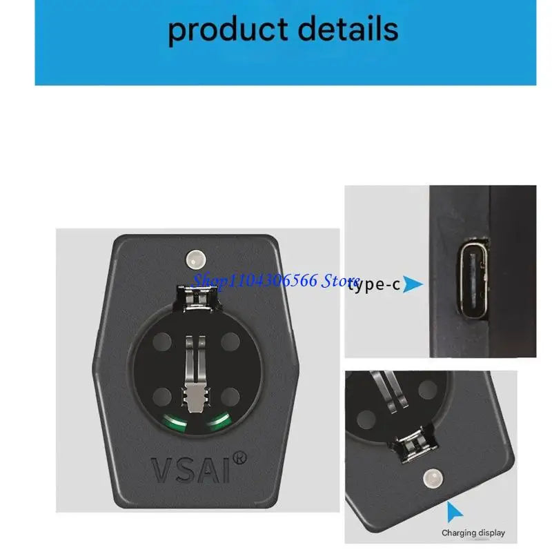 USB-C Button Battery Charger – LIR2032 LIR2025 LIR2016 Battery Charger HIP