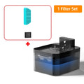 ROJECO Wireless Automatic Cat Water Fountain 2600mAh Pet Water Dispenser For Dog Cat Infrared Sensor Smart Pet Drinkier Fountain HIP 1 Filter Set 2.2L
