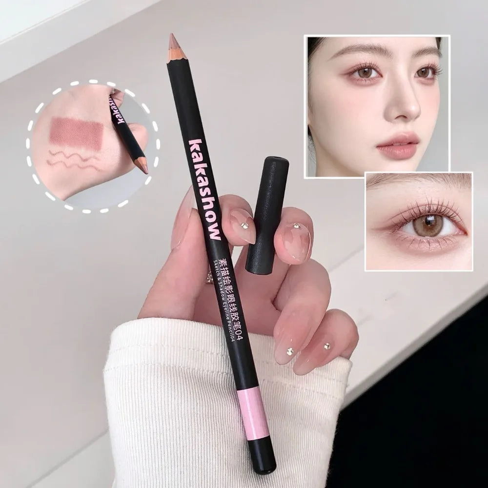 Nude Pink Gel Eyeliner Aegyo Sal Pencil Brighten Lying Silkworm Long Lasting Natural Lower Lash Line Eye Makeup Highlighter Pen HIP
