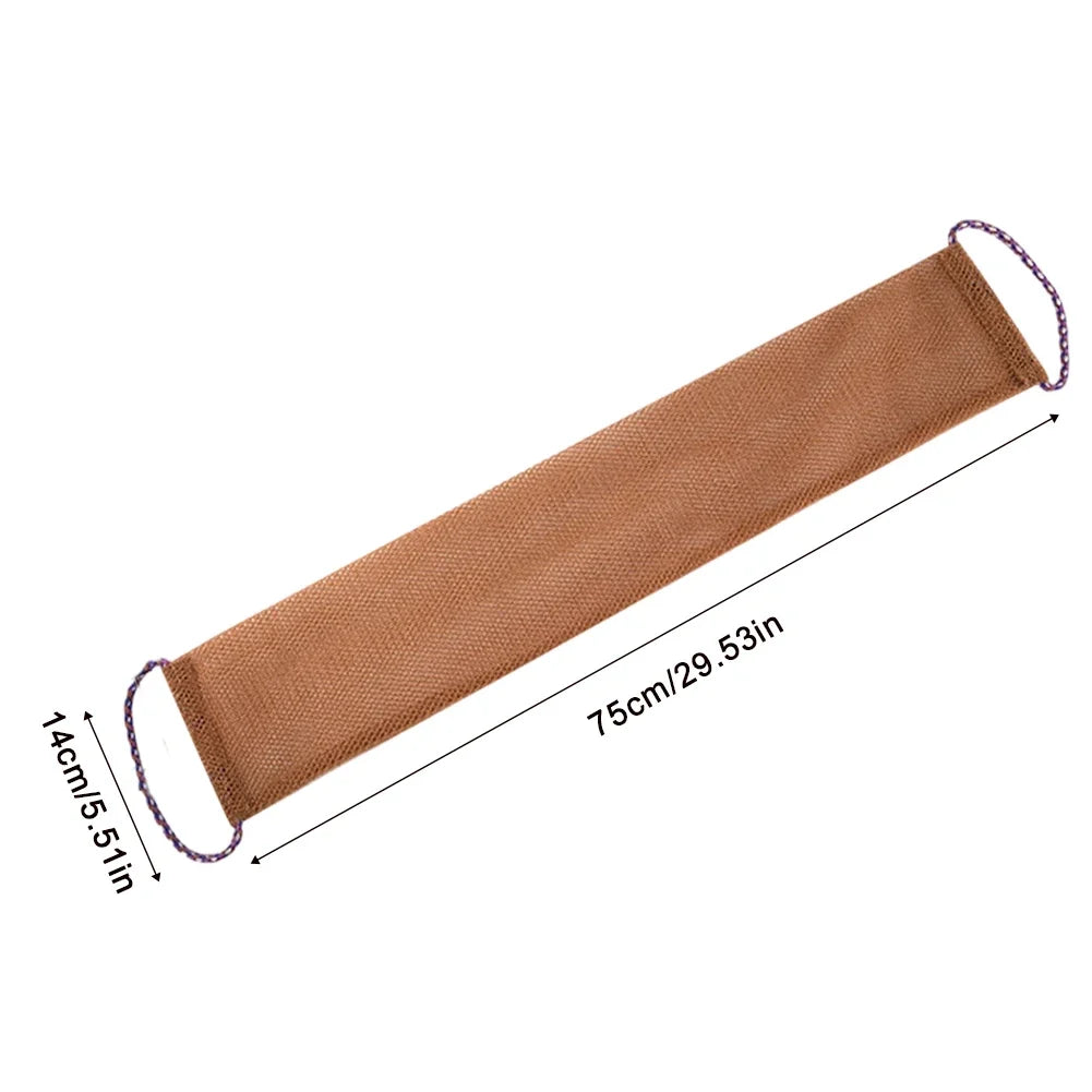 Africa Net Bath Towel Practical Painless Exfoliating Bath Towel Sauna Bath Towel Rubbing Back Strip Cleansing Skin Shower Puff HIP