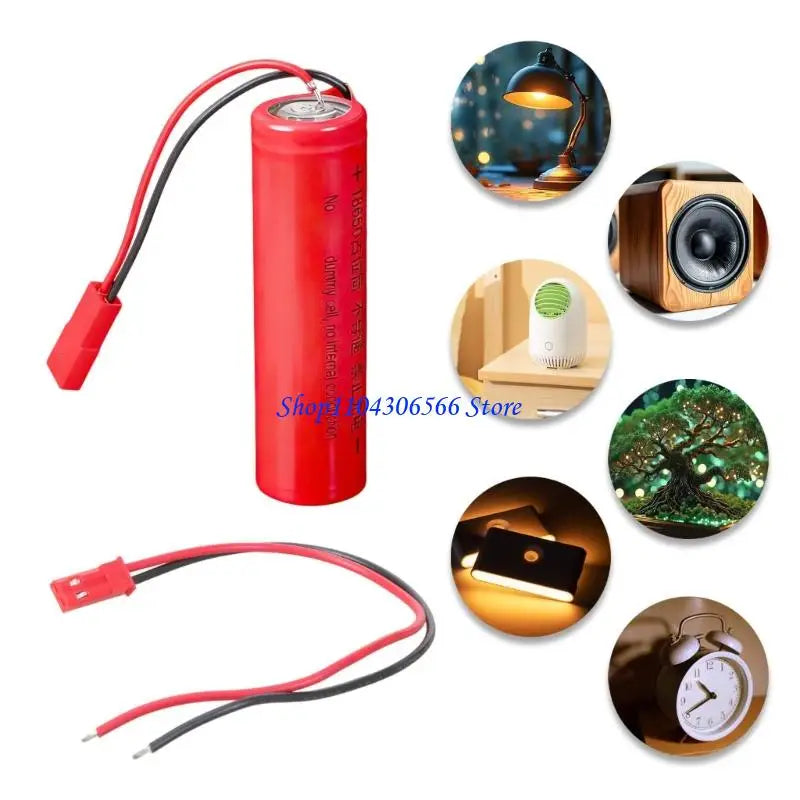 18650 Dummy Battery Spacer with JST Input Wire – 23cm Battery Spacer Adapter HIP