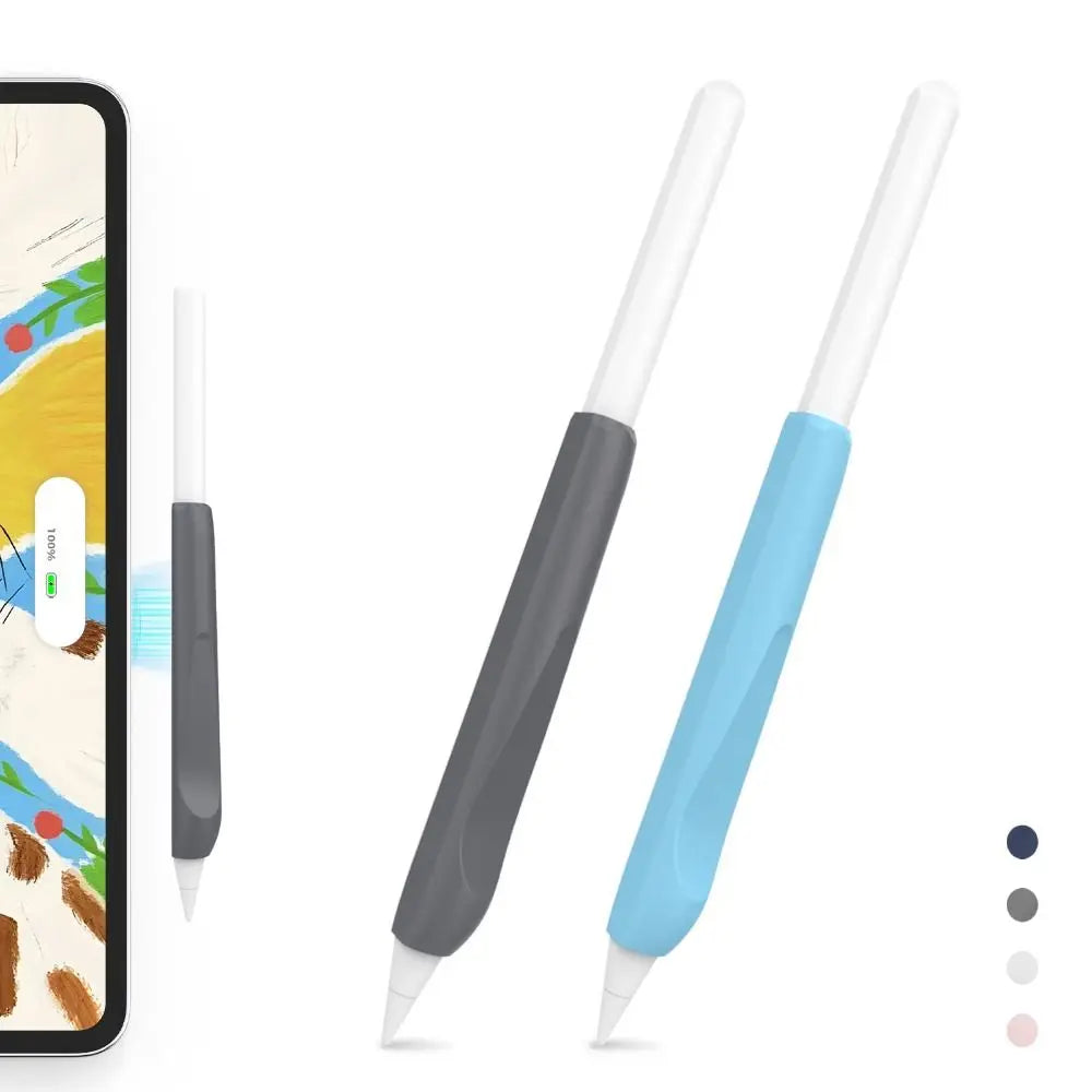 Silicone Pen Grip Cover for Apple Pencil Pro & 2nd Gen Stylus Grip Cover HIP