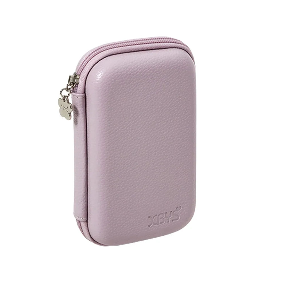 Mini PU Leather Shockproof Camera Case | Compact Carry Bag Camera Carrying Case HIP Purple